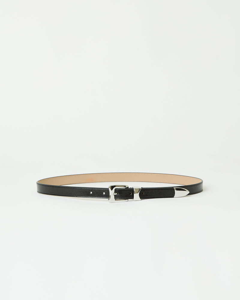 AIDEN RUGOUS LEATHER BELT