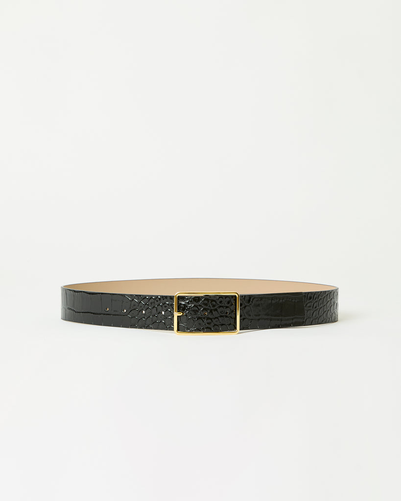 MILLA CROCO LEATHER BELT