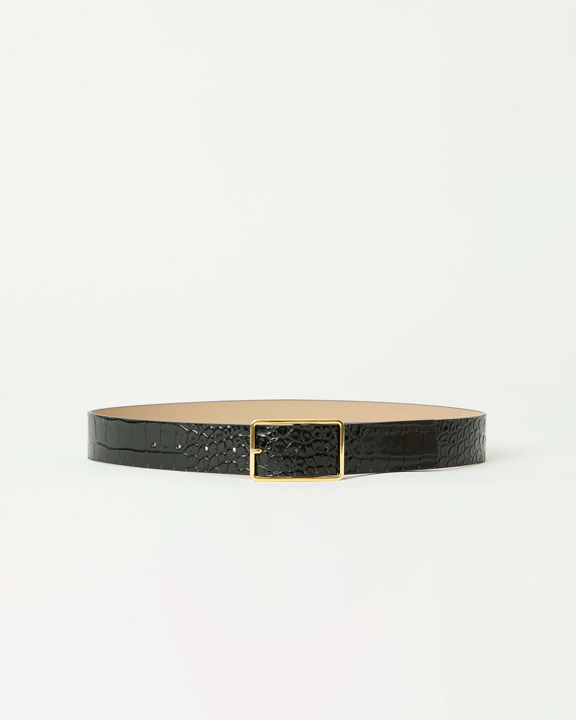 MILLA CROCO LEATHER BELT