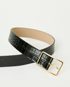 MILLA CROCO LEATHER BELT