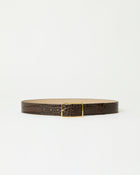 MILLA CROCO LEATHER BELT