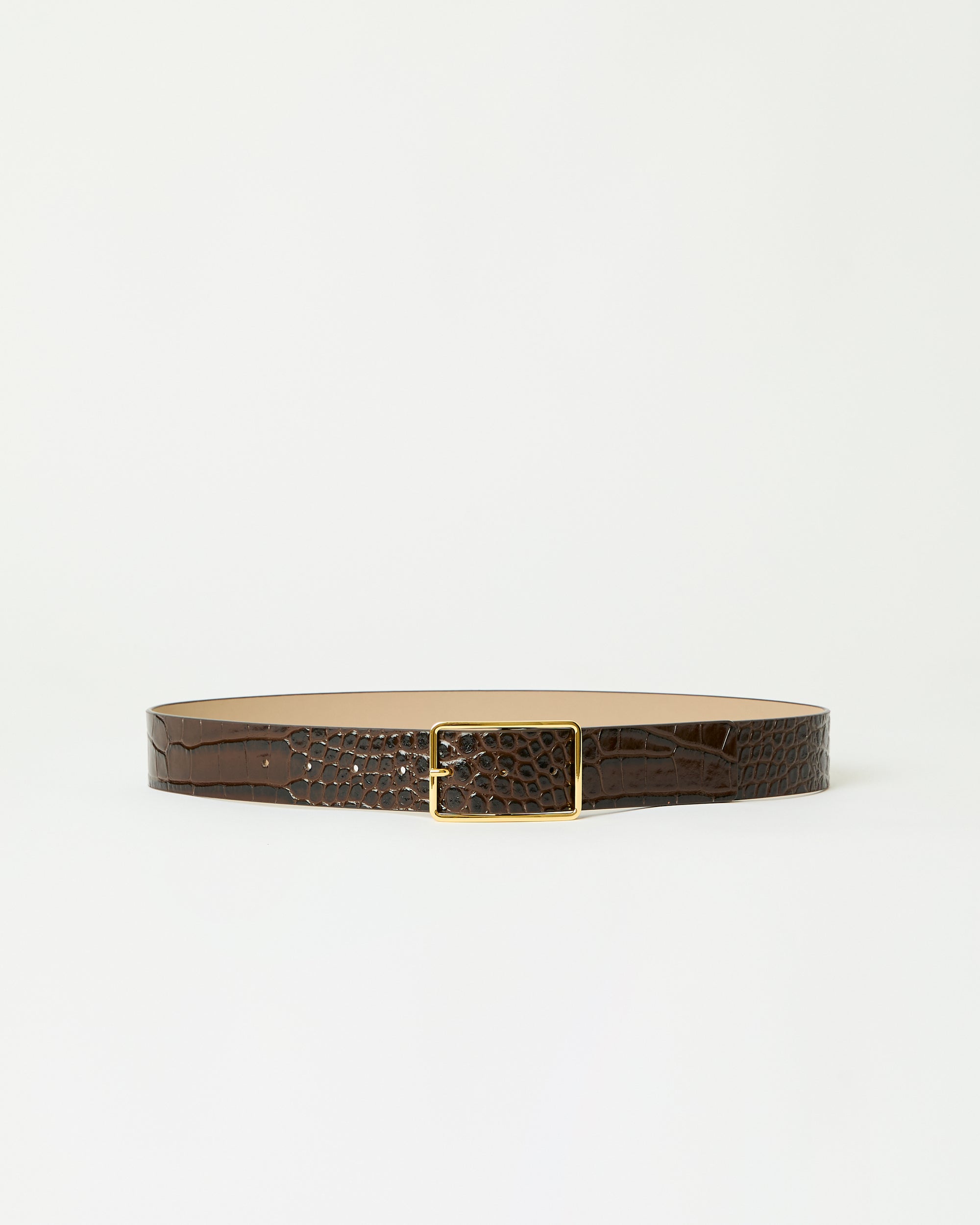MILLA CROCO LEATHER BELT