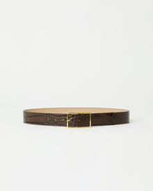 MILLA CROCO LEATHER BELT