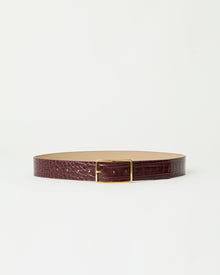 MILLA CROCO LEATHER BELT