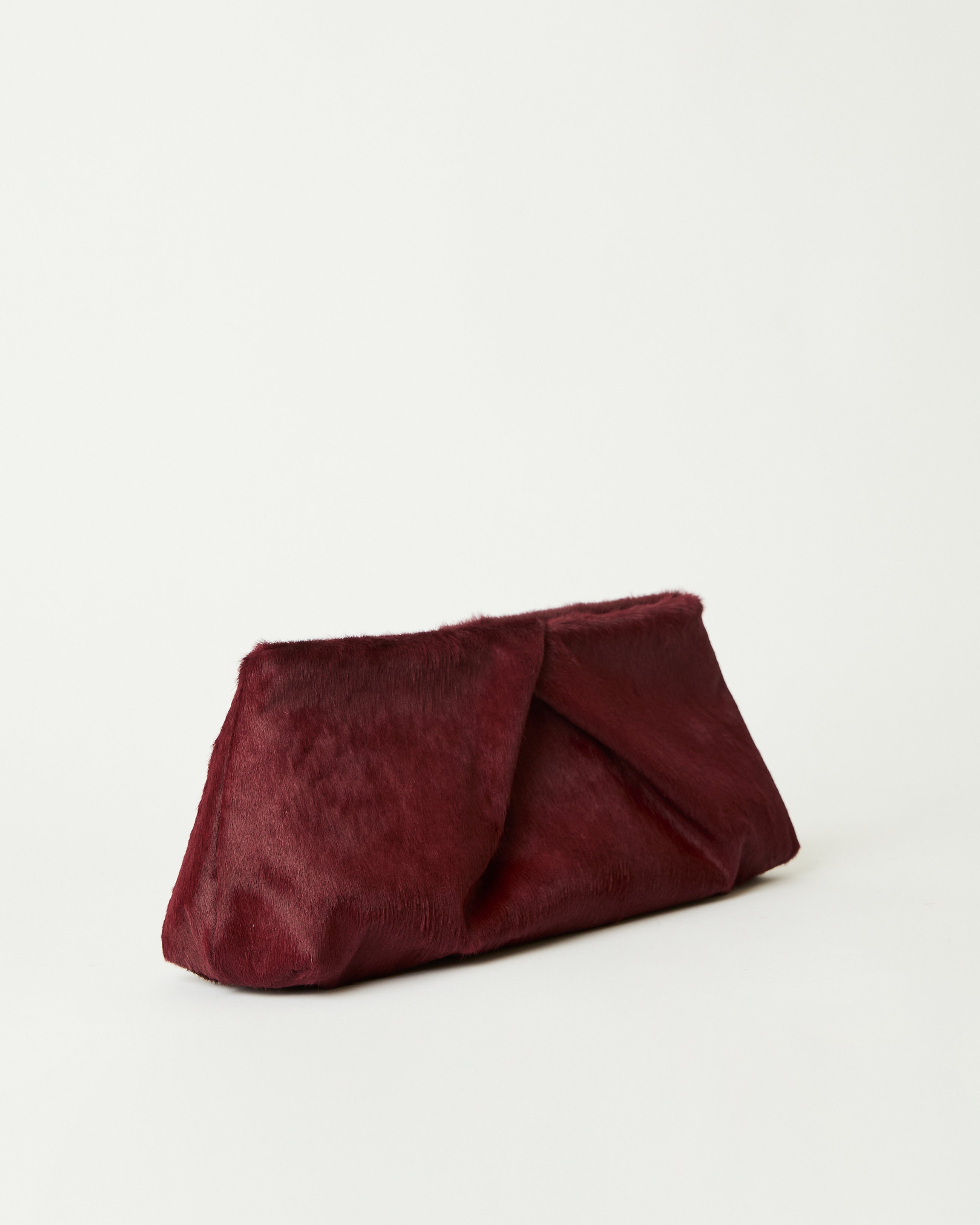 JINO CALF-HAIR CLUTCH