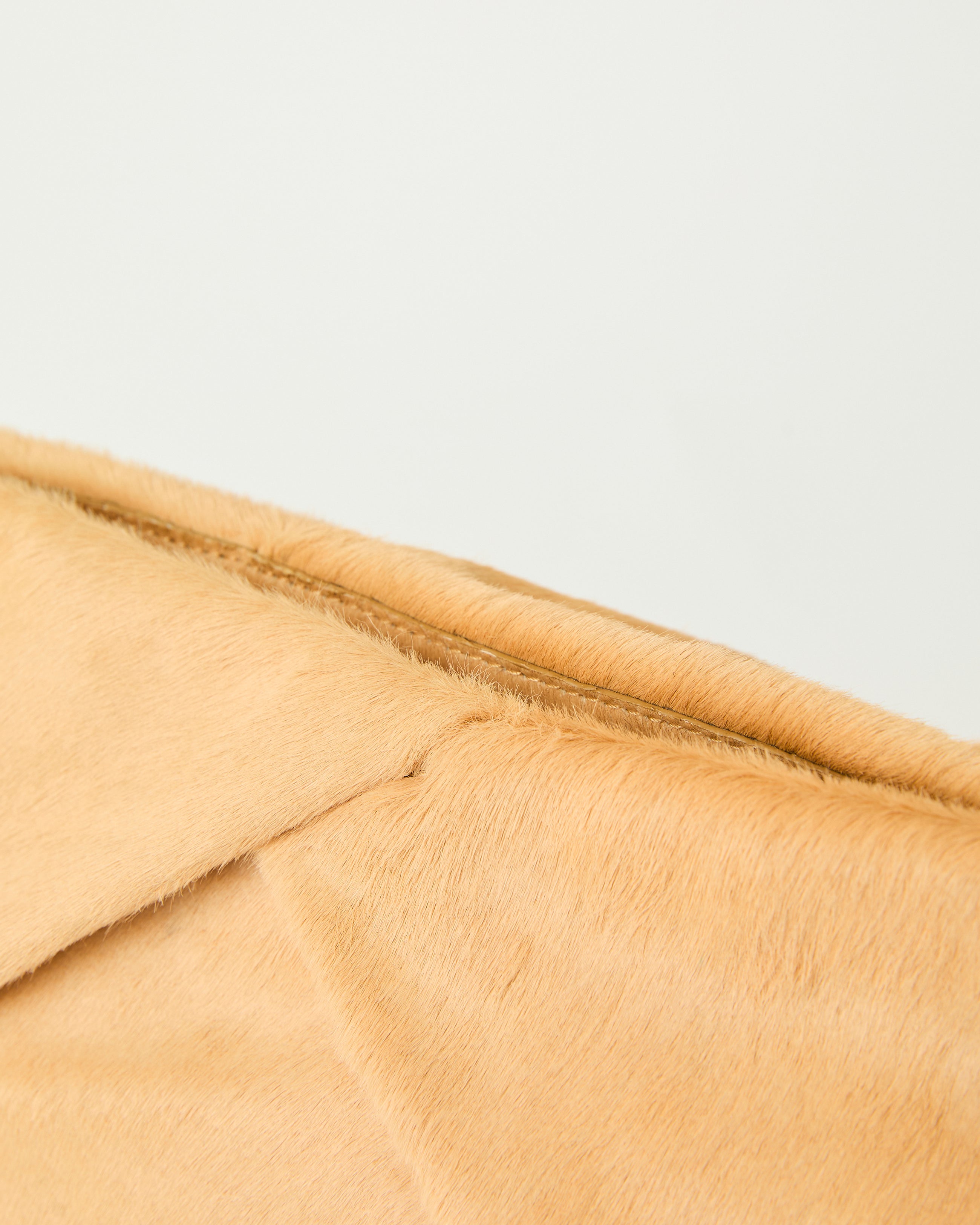 JINO CALF-HAIR CLUTCH