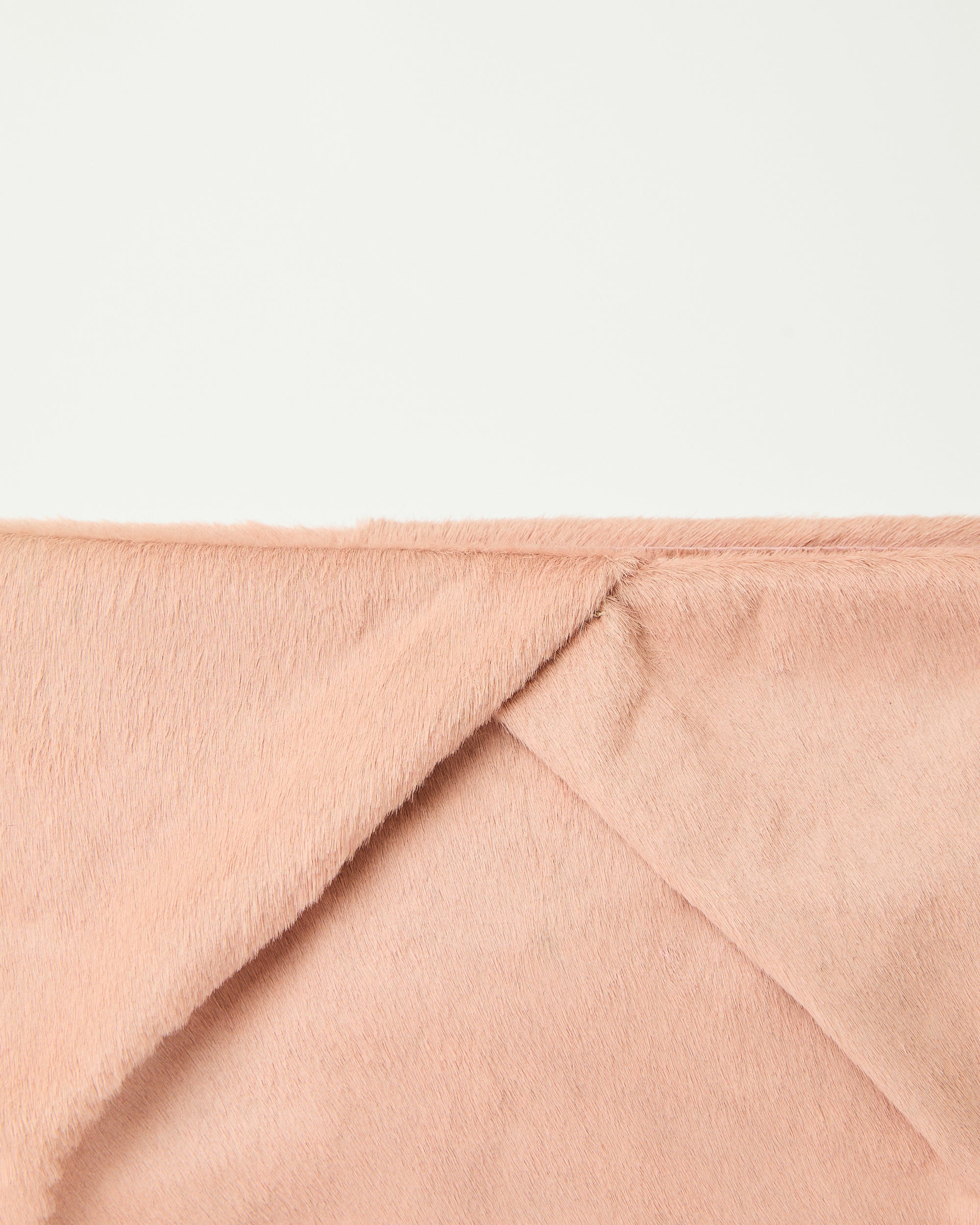 JINO CALF-HAIR CLUTCH