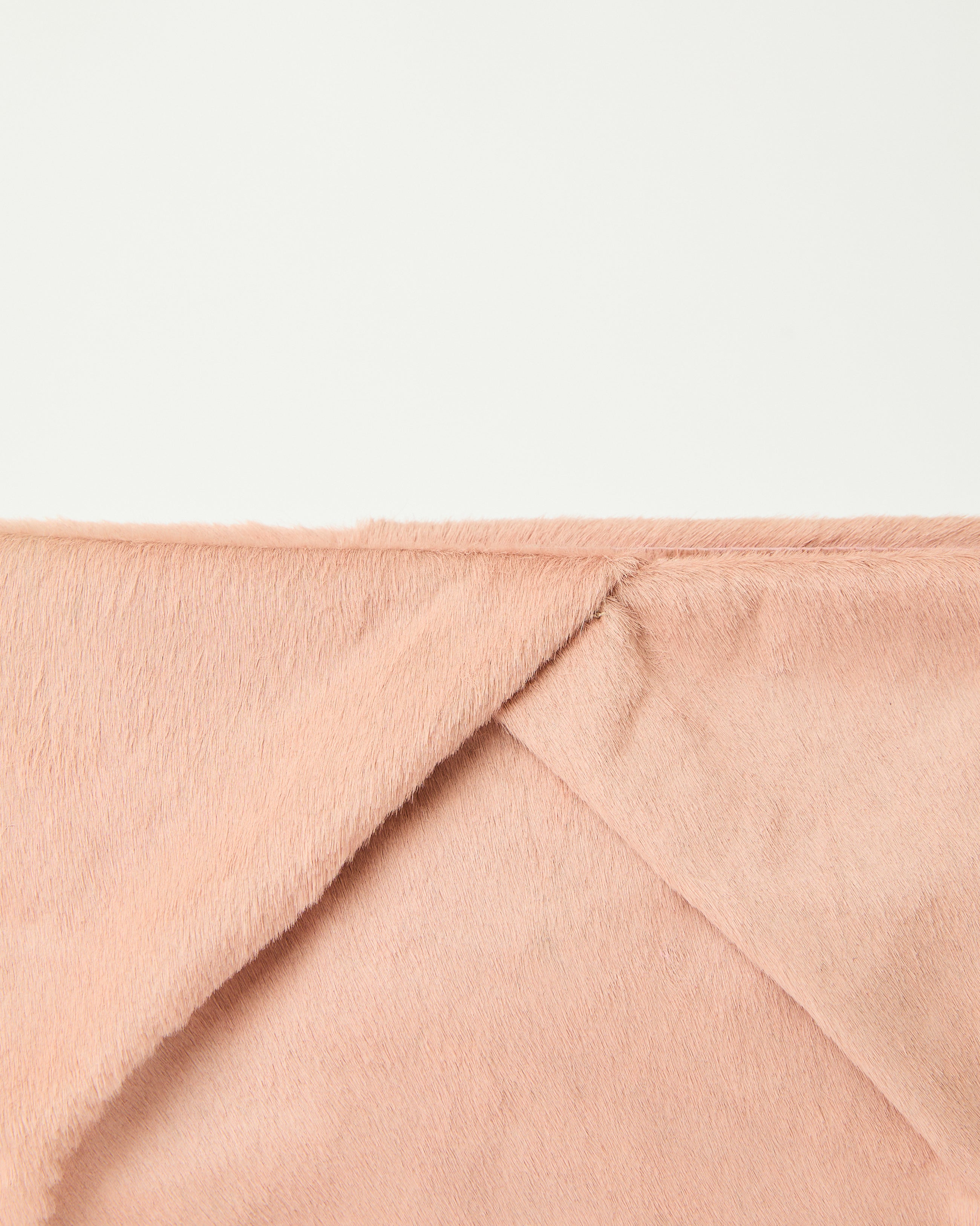 JINO CALF-HAIR CLUTCH