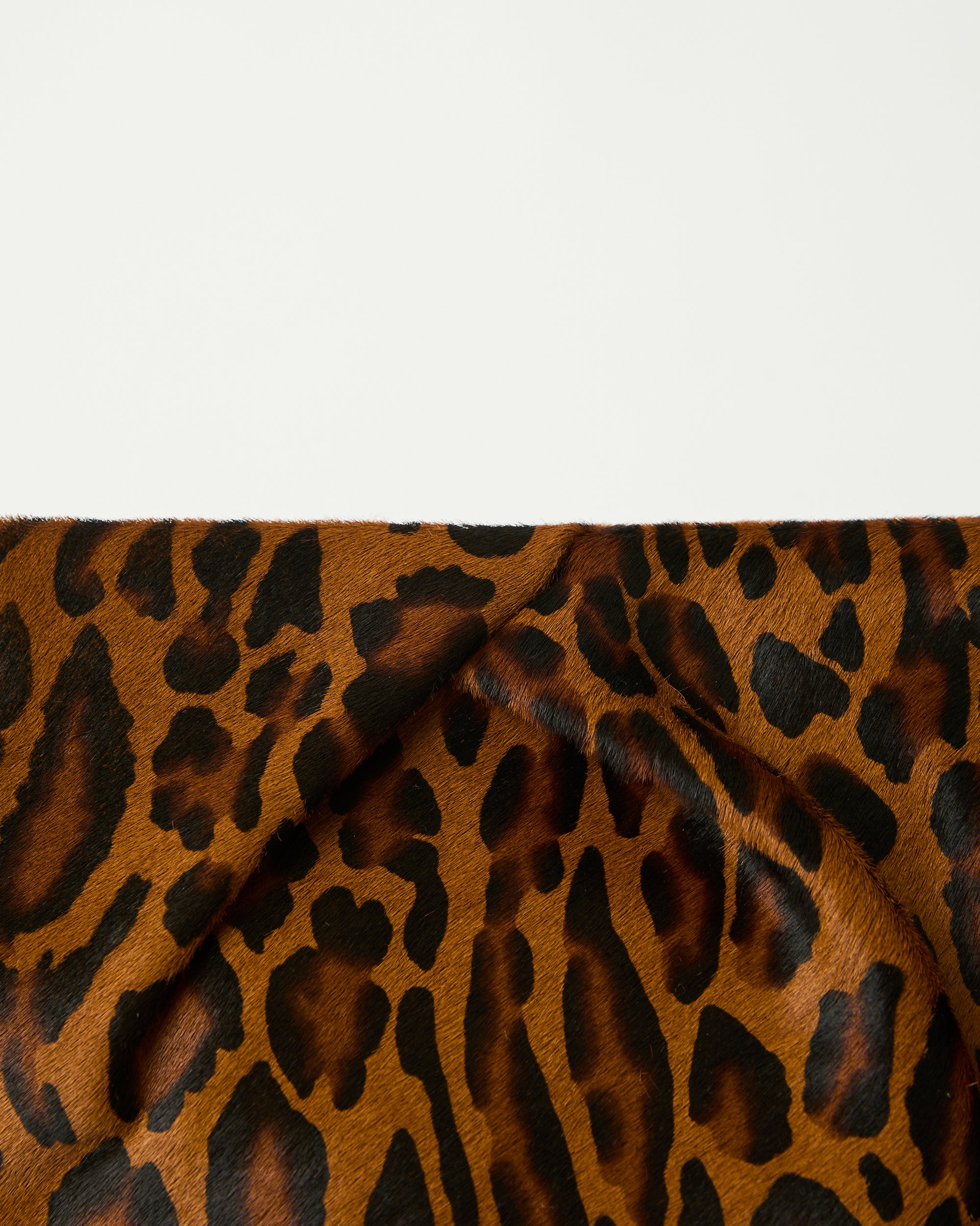 JINO CALF-HAIR CLUTCH