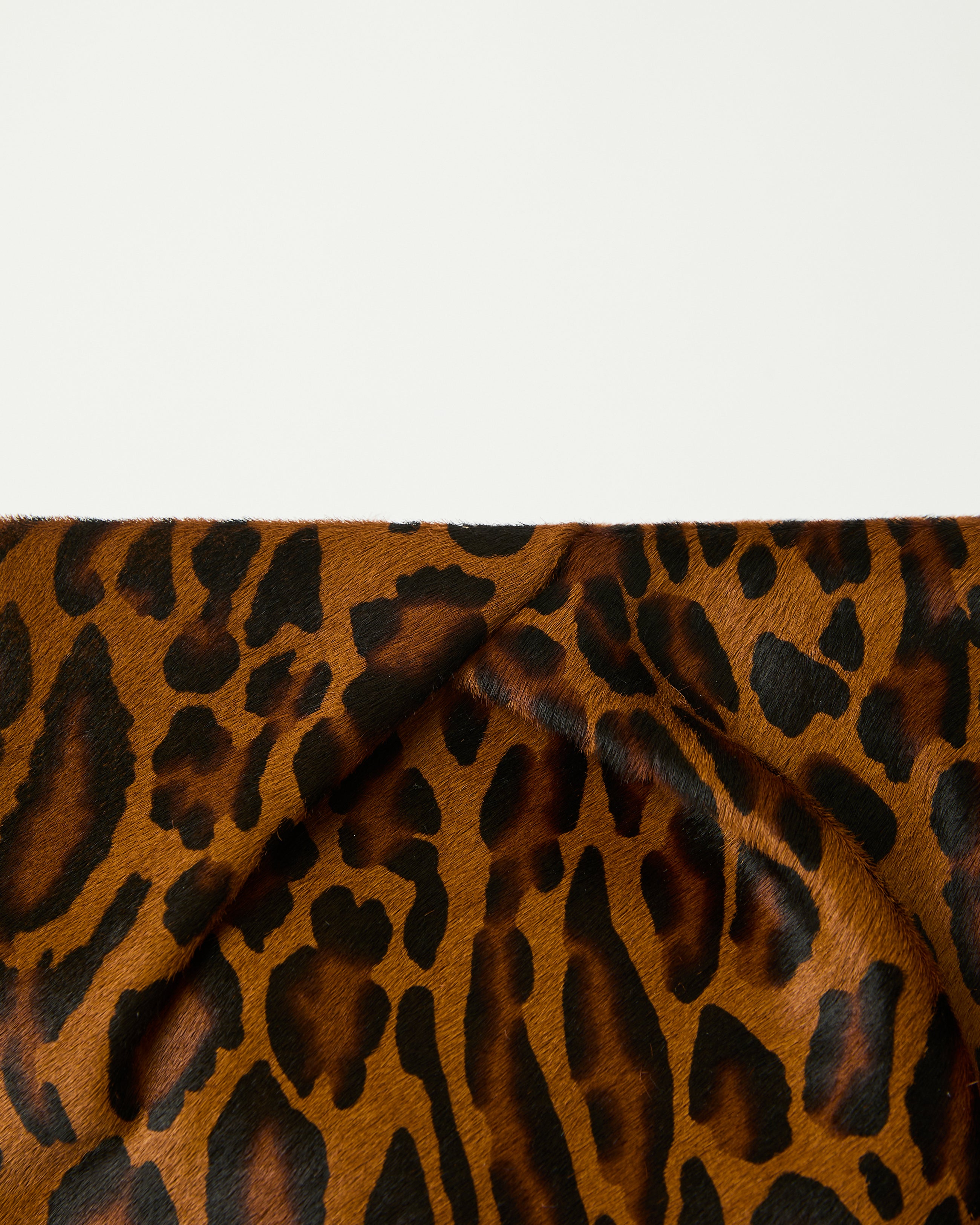 JINO CALF-HAIR CLUTCH