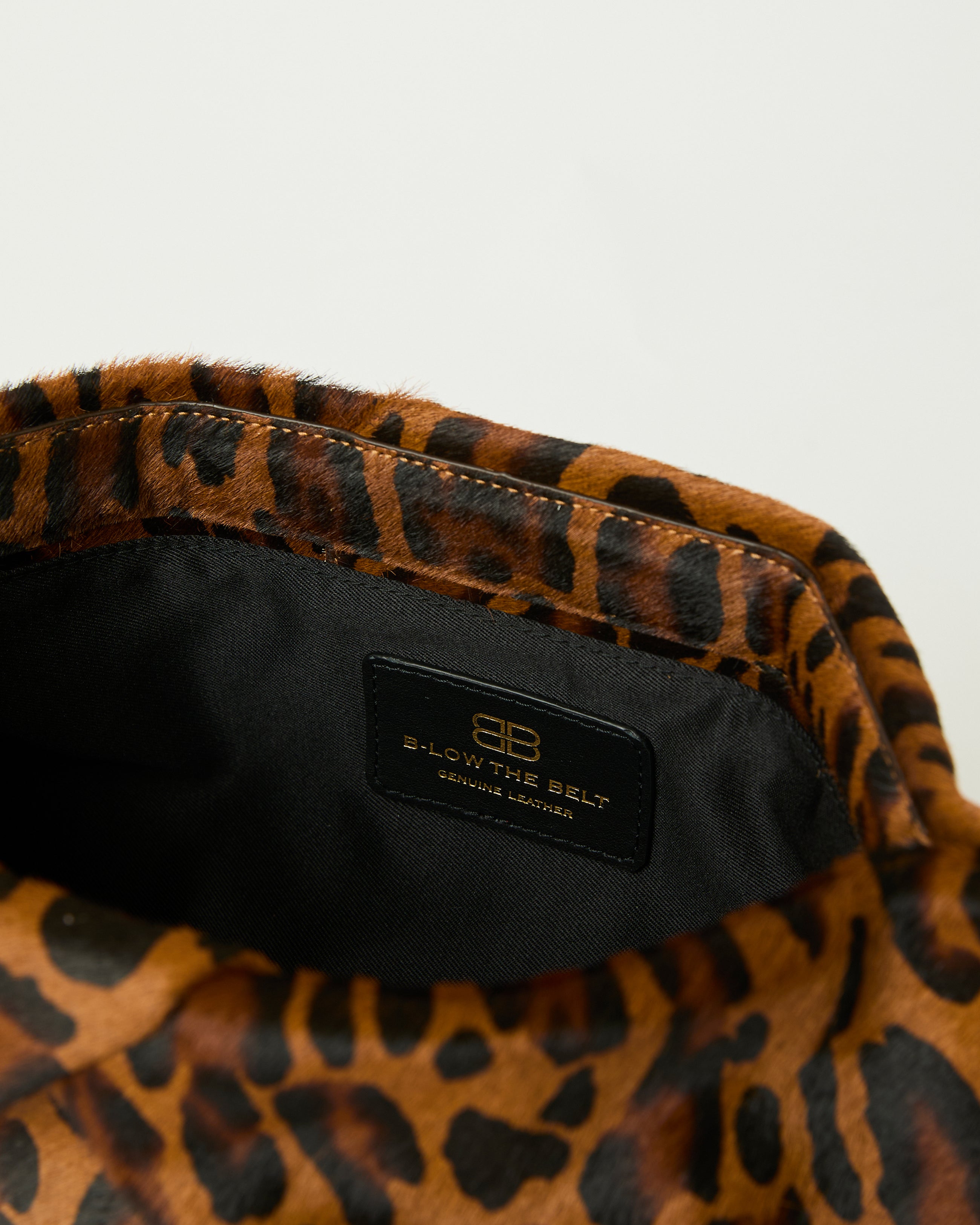 JINO CALF-HAIR CLUTCH
