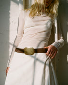 LEIGHTON SUEDE BELT
