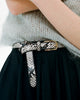 CALVIN PYTHON LEATHER BELT