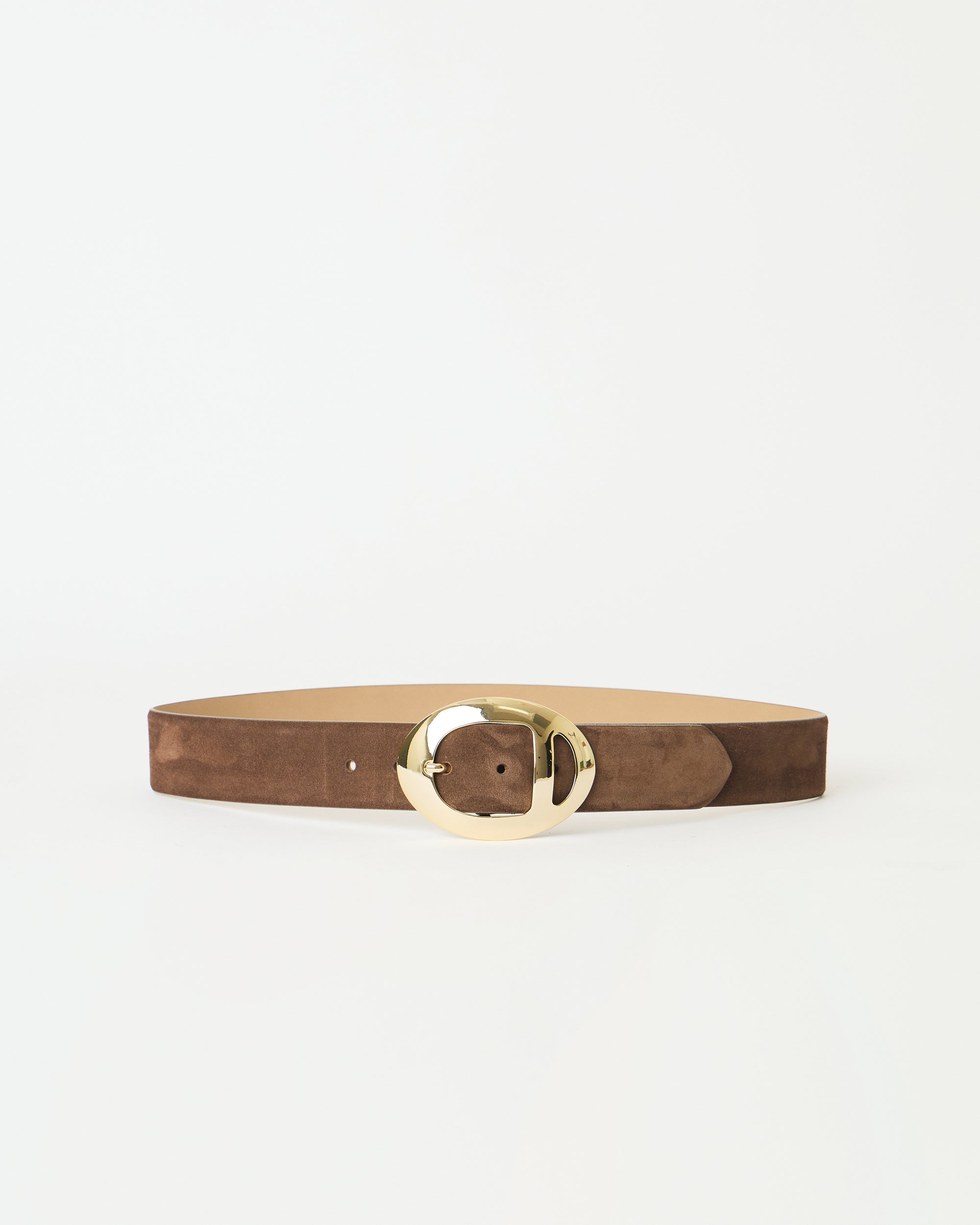 ODETTE SUEDE BELT Chocolate Gold - BELT