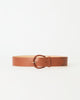 KELLEN LEATHER BELT Brandy - BELT
