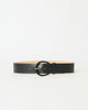 KELLEN LEATHER BELT Black - BELT