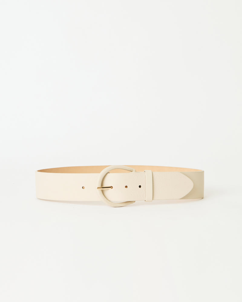 KELLEN LEATHER BELT Bone - BELT