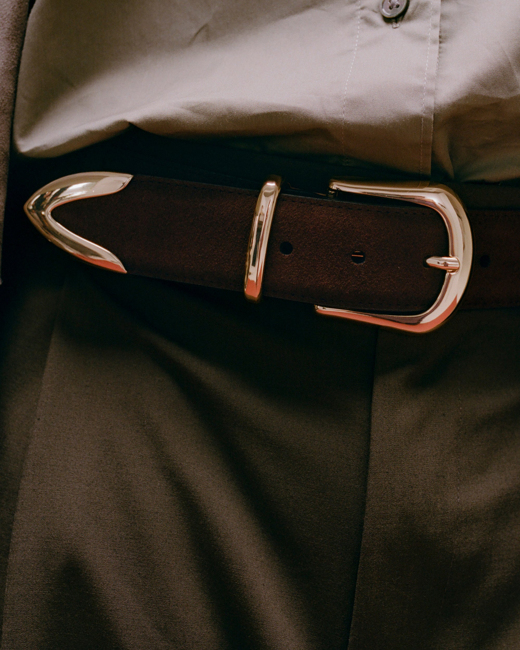 MARC SUEDE BELT
