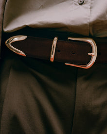 MARC SUEDE BELT