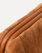 ROWE SUEDE CLUTCH LEATHER BAG