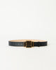 AGATA LEATHER BELT Black Tiger Eye - BELT