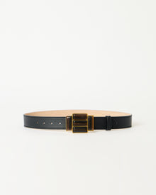 AGATA LEATHER BELT Black Tiger Eye - BELT