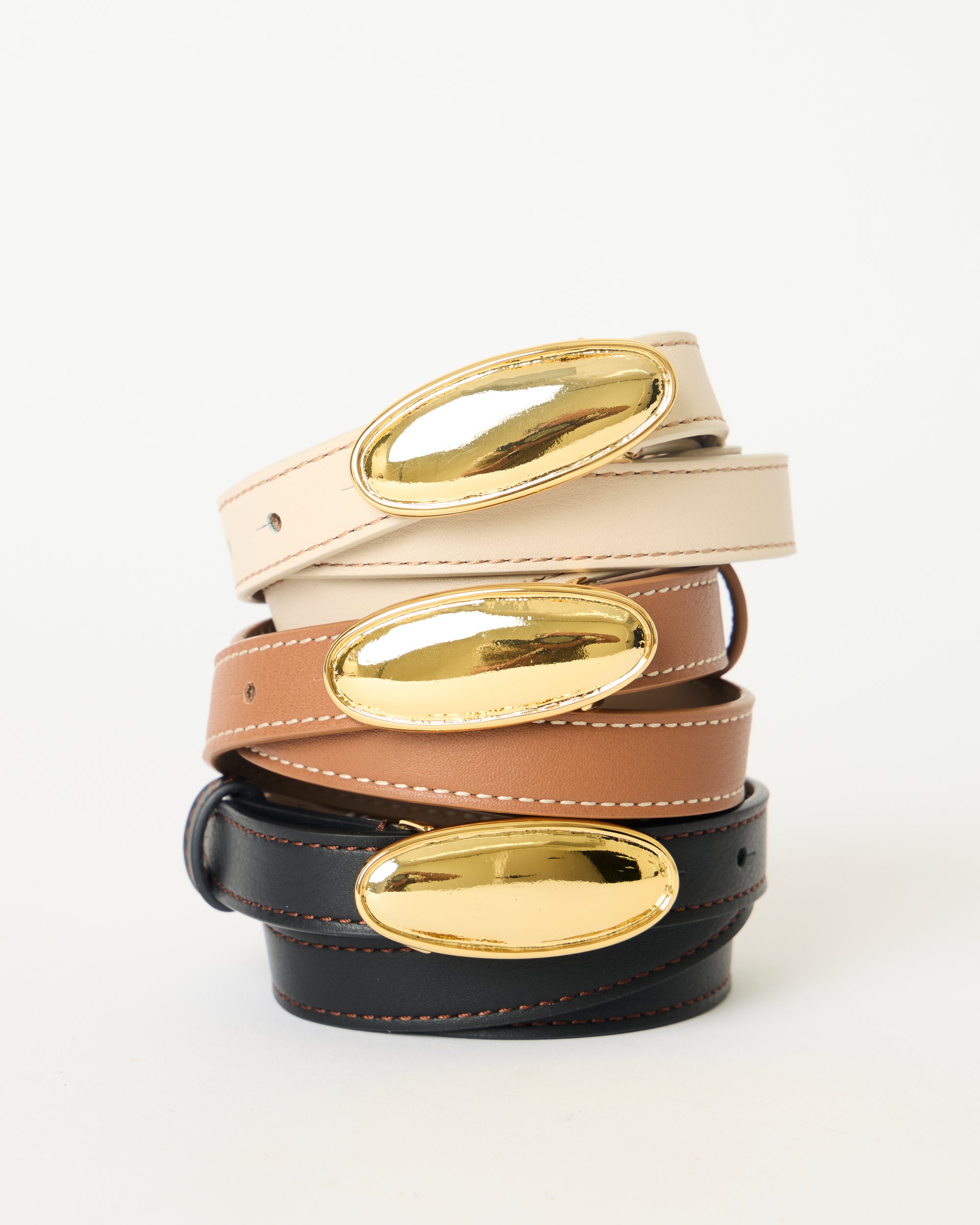 OSCAR LEATHER BELT - BELT