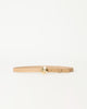 ALLEGRA LEATHER BELT Biscuit Gold - BELT