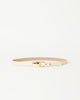 NANCY LEATHER BELT Gesso Gold - BELT