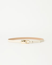 NANCY LEATHER BELT Gesso Gold - BELT