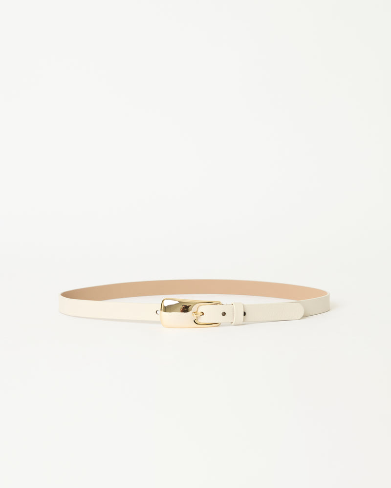 NANCY LEATHER BELT Gesso Gold - BELT