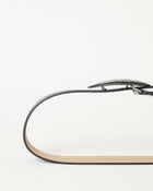 MABEL CROCO LEATHER BELT - BELT