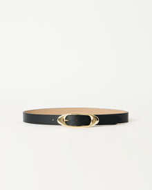 CANDICE LEATHER BELT Black Gold - BELT