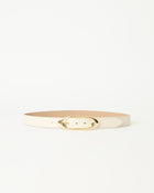 CANDICE LEATHER BELT Gesso Gold - BELT