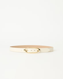 CANDICE LEATHER BELT Gesso Gold - BELT