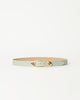 CANDICE LEATHER BELT Mint Gold - BELT