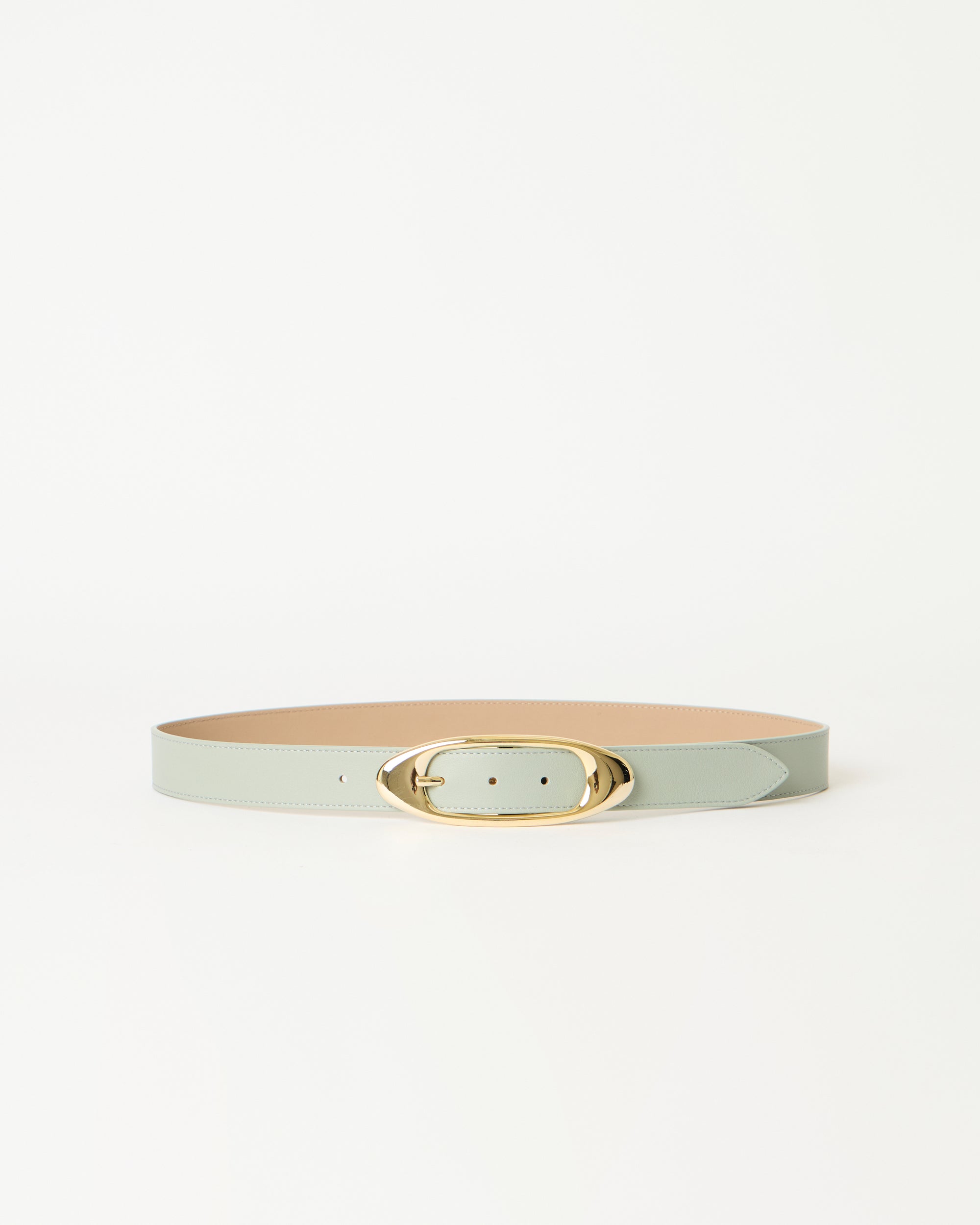 CANDICE LEATHER BELT Mint Gold - BELT