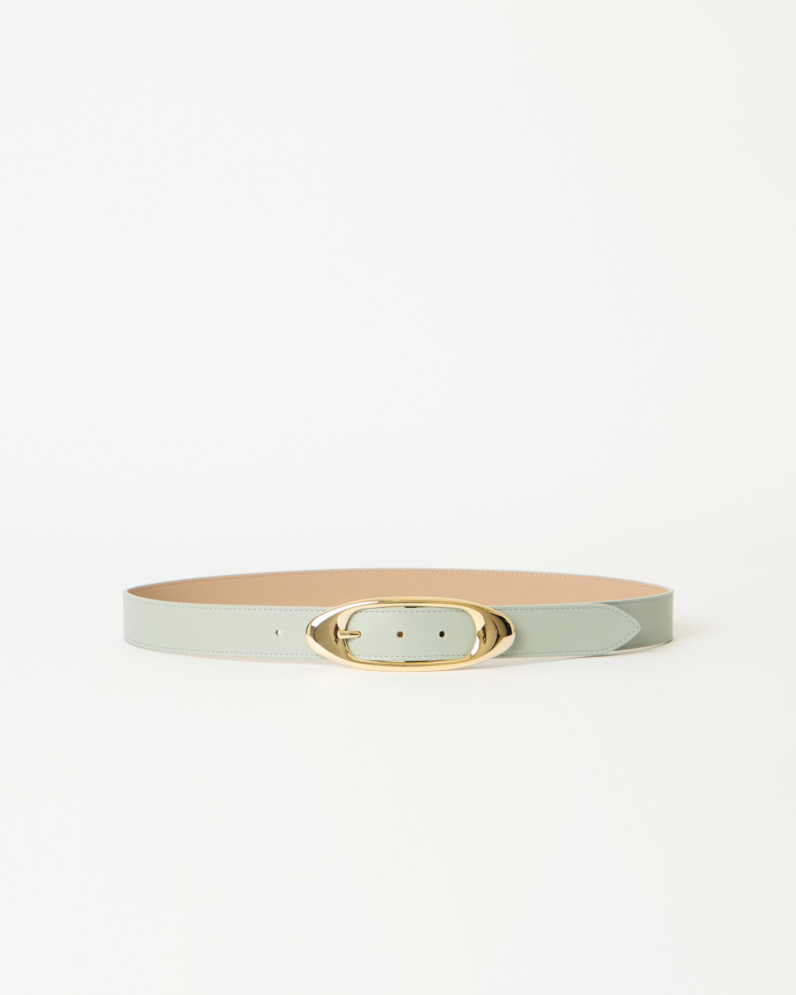 CANDICE LEATHER BELT Mint Gold - BELT