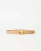 FLORIAN LEATHER BELT Biscuit Gold - BELT