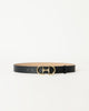 LOU LEATHER BELT Black Gold - BELT