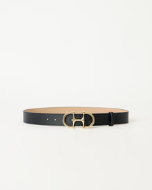 LOU LEATHER BELT Black Gold - BELT