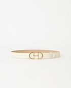 LOU LEATHER BELT Gesso Gold - BELT
