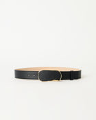 JONAH LEATHER BELT Black Gold - BELT
