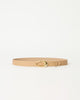 DAPHNE LEATHER BELT Biscuit Gold - BELT