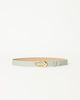 DAPHNE LEATHER BELT Mint Gold - BELT