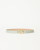 DAPHNE LEATHER BELT Mint Gold - BELT