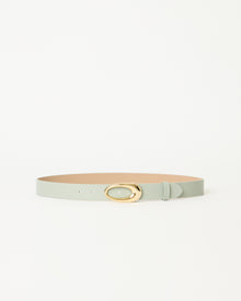 DAPHNE LEATHER BELT Mint Gold - BELT