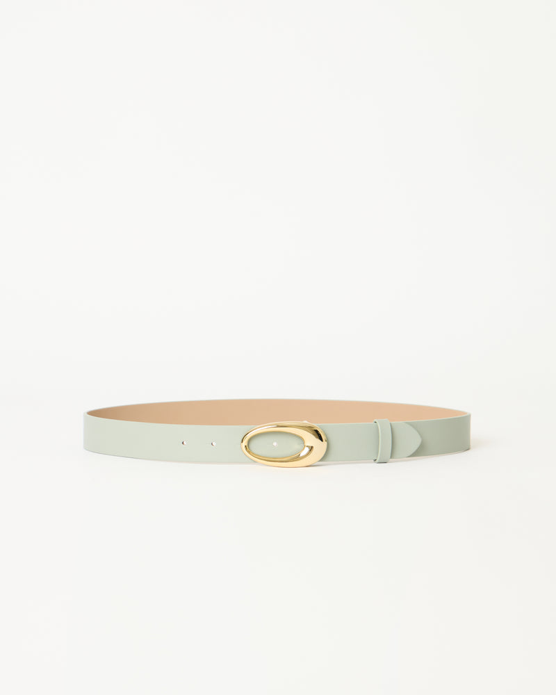 DAPHNE LEATHER BELT Mint Gold - BELT