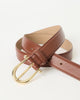 CAMILLE LEATHER BELT - BELT