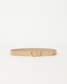 GEORGE NUBUCK BELT Macchiato Gold - BELT